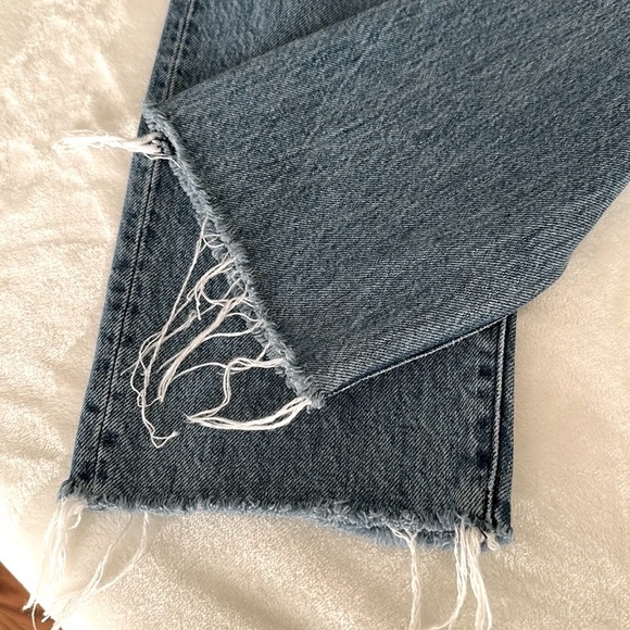 3x1 Boyfriend Jeans Ripped Knee Jeans Boyfriend Straight Grunge Size 24 - Picture 12 of 13